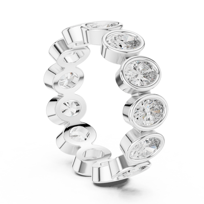 Mixed Shape Lab Grown Diamond Eternity Ring
