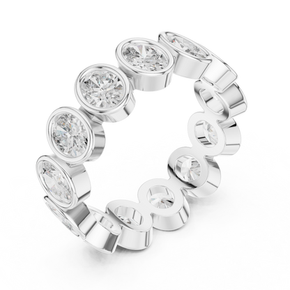 Mixed Shape Lab Grown Diamond Eternity Ring
