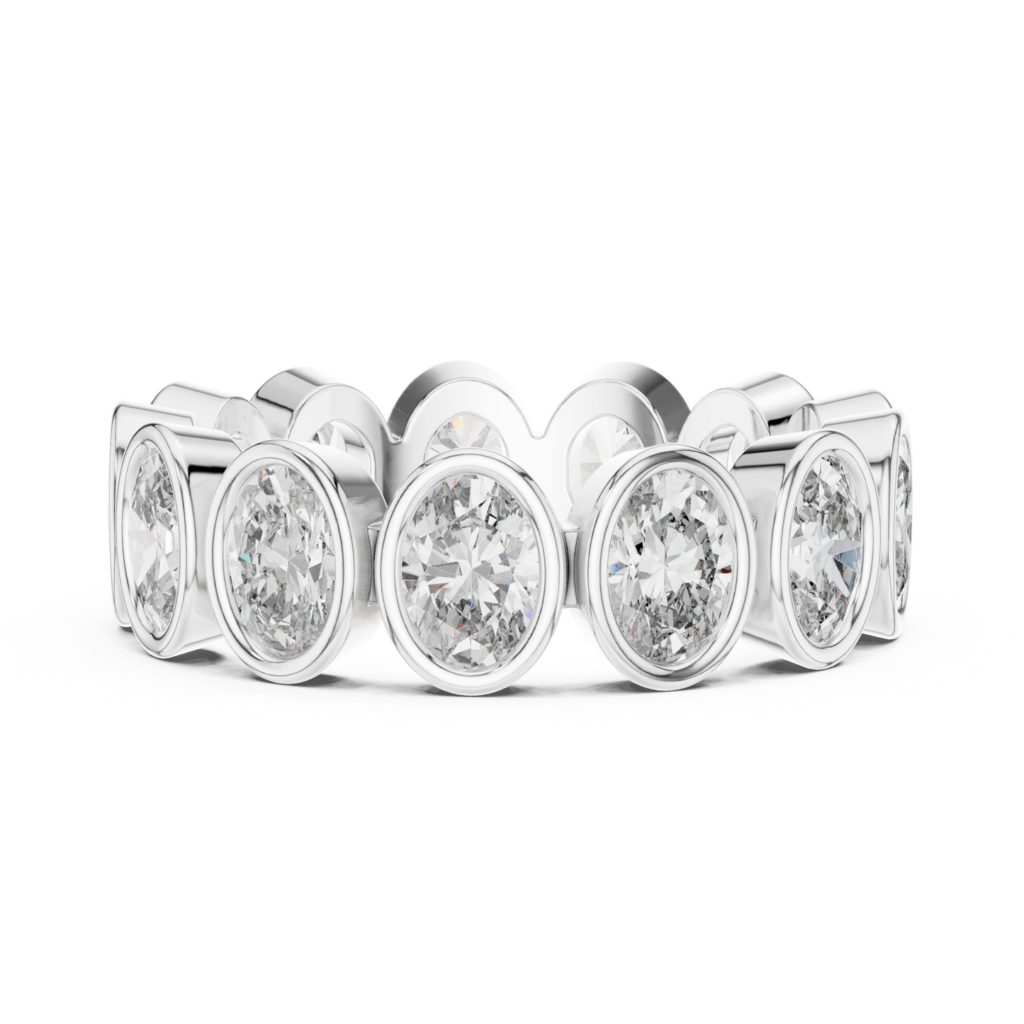 Mixed Shape Lab Grown Diamond Eternity Ring