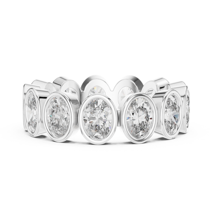 Mixed Shape Lab Grown Diamond Eternity Ring
