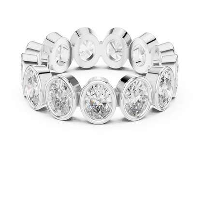 Mixed Shape Lab Grown Diamond Eternity Ring