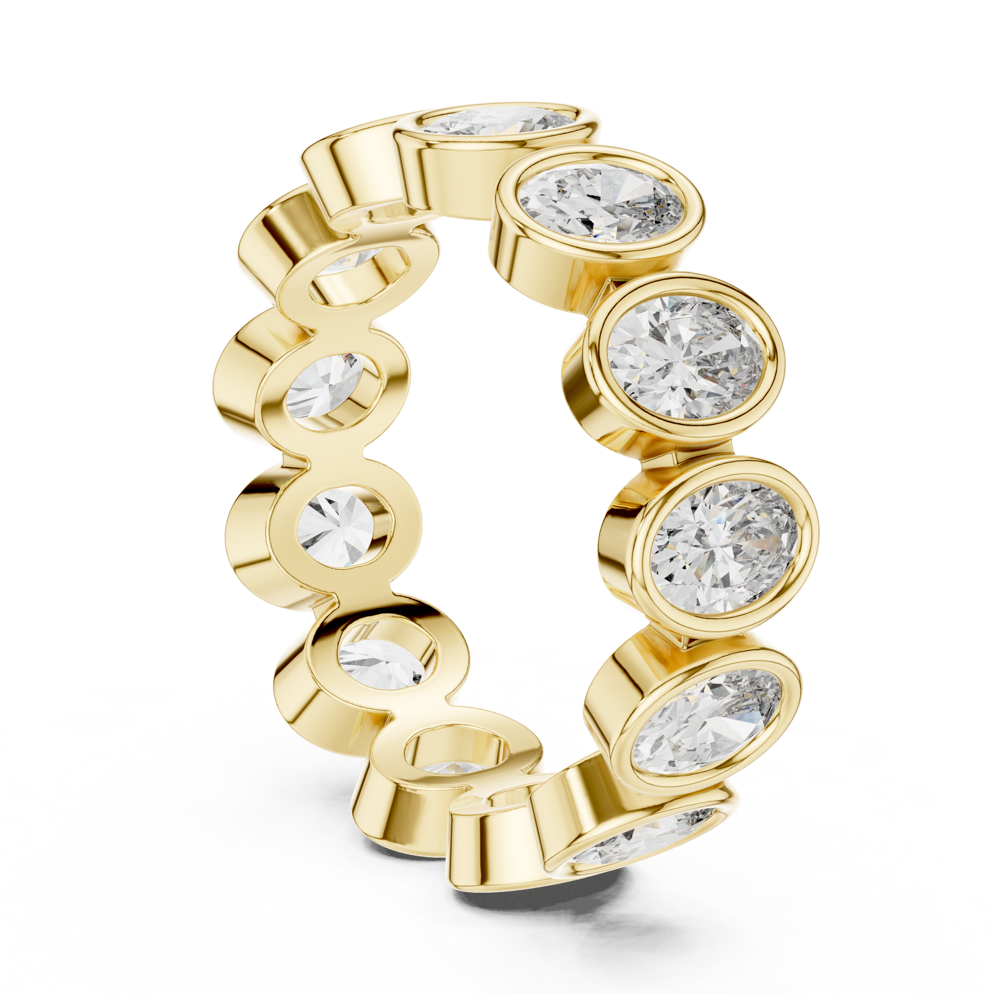 Mixed Shape Lab Grown Diamond Eternity Ring