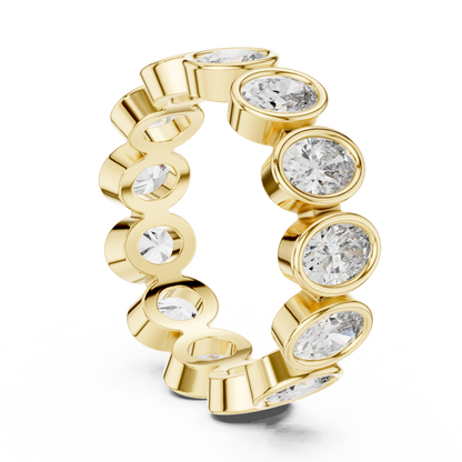 Mixed Shape Lab Grown Diamond Eternity Ring