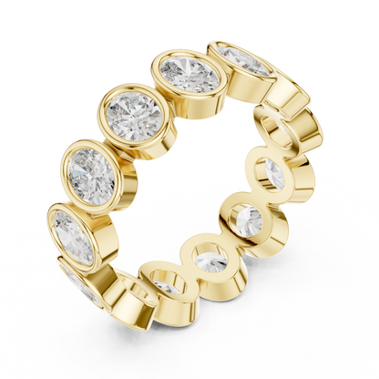 Mixed Shape Lab Grown Diamond Eternity Ring