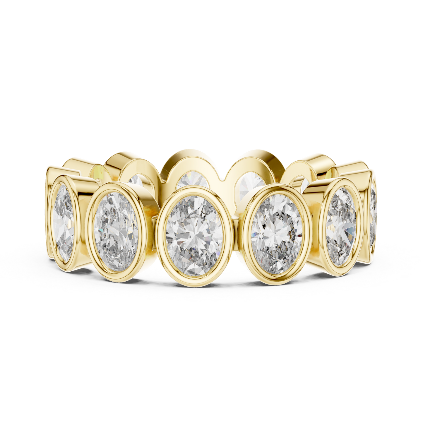 Mixed Shape Lab Grown Diamond Eternity Ring