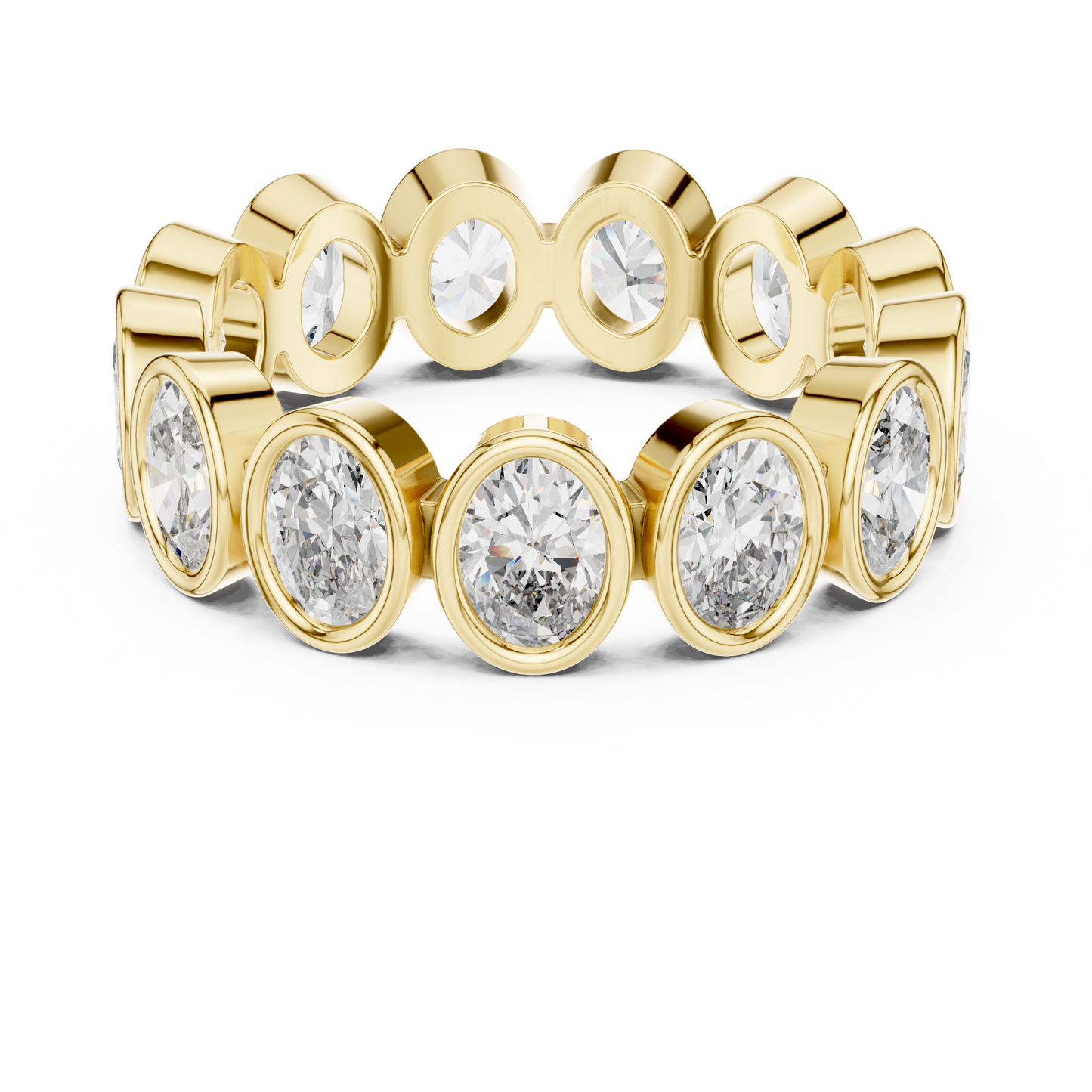 Mixed Shape Lab Grown Diamond Eternity Ring