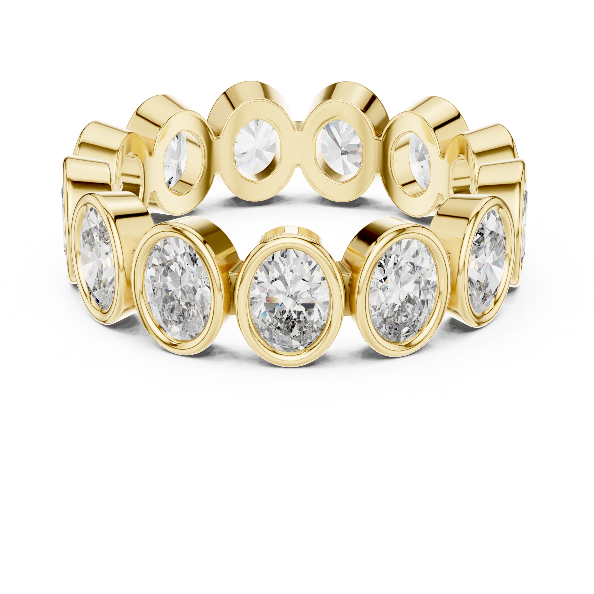 Mixed Shape Lab Grown Diamond Eternity Ring