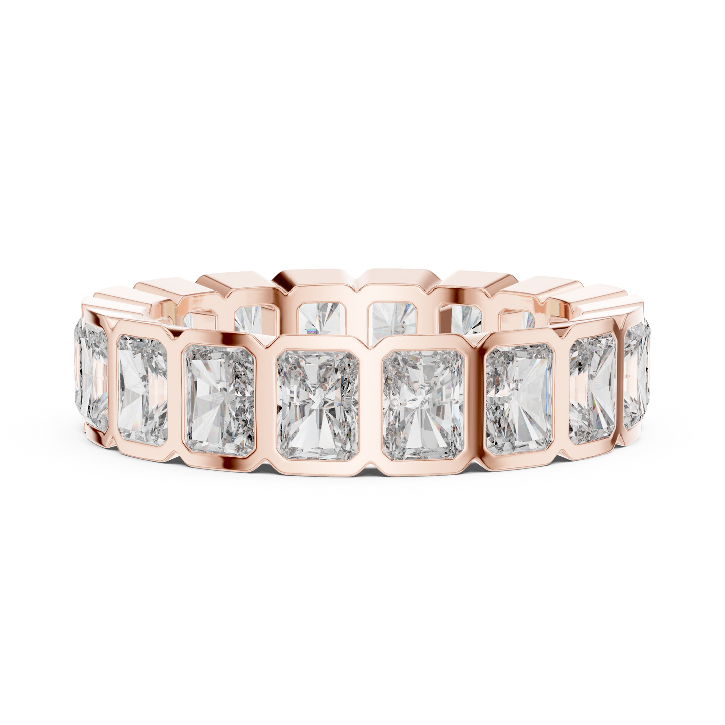 Cushion Eternity Lab Grown Diamond Ring
