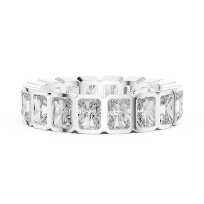 Cushion Eternity Lab Grown Diamond Ring