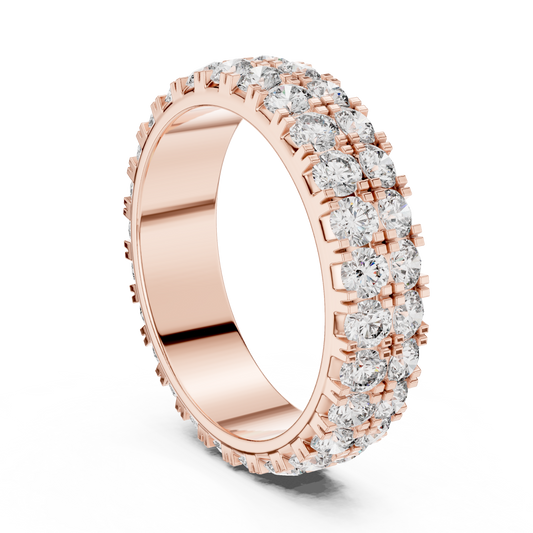 Round Eternity Lab Grown Diamond Ring