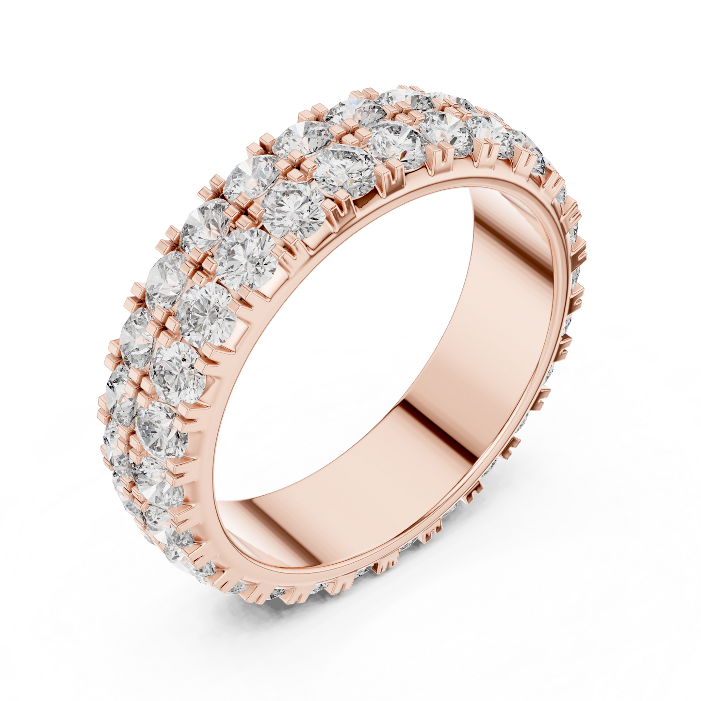 Round Eternity Lab Grown Diamond Ring