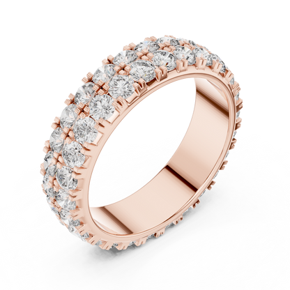 Round Eternity Lab Grown Diamond Ring