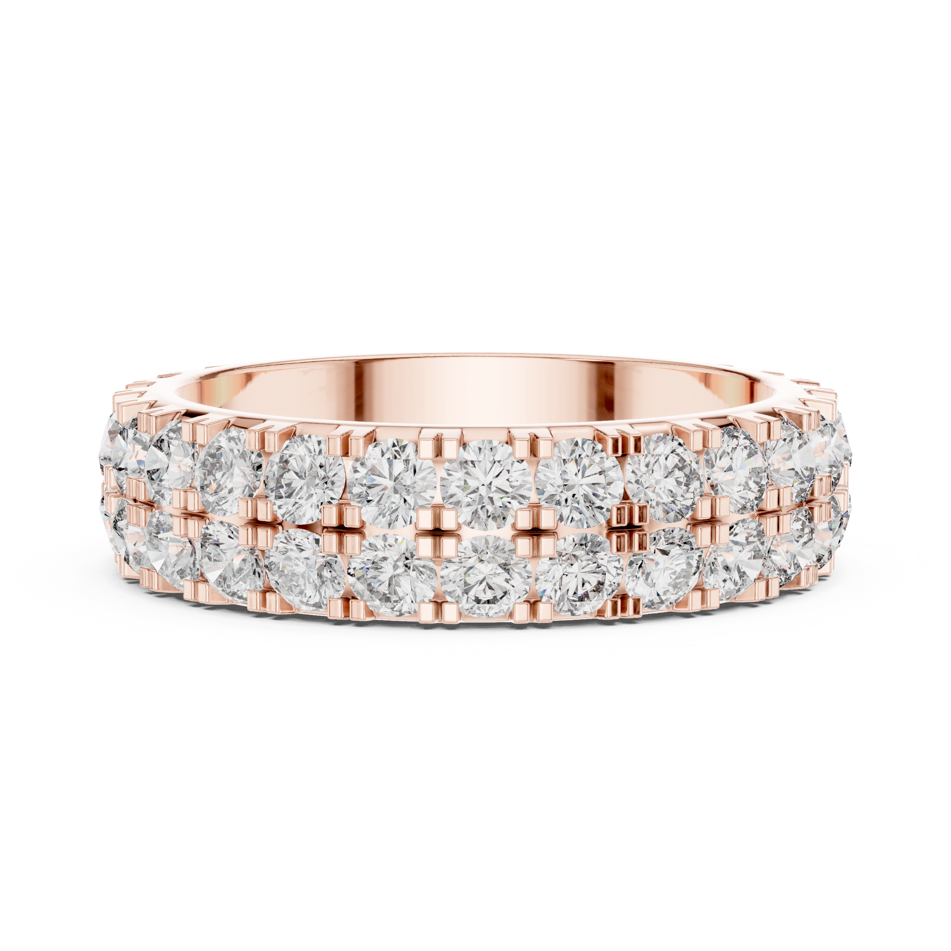 Round Eternity Lab Grown Diamond Ring