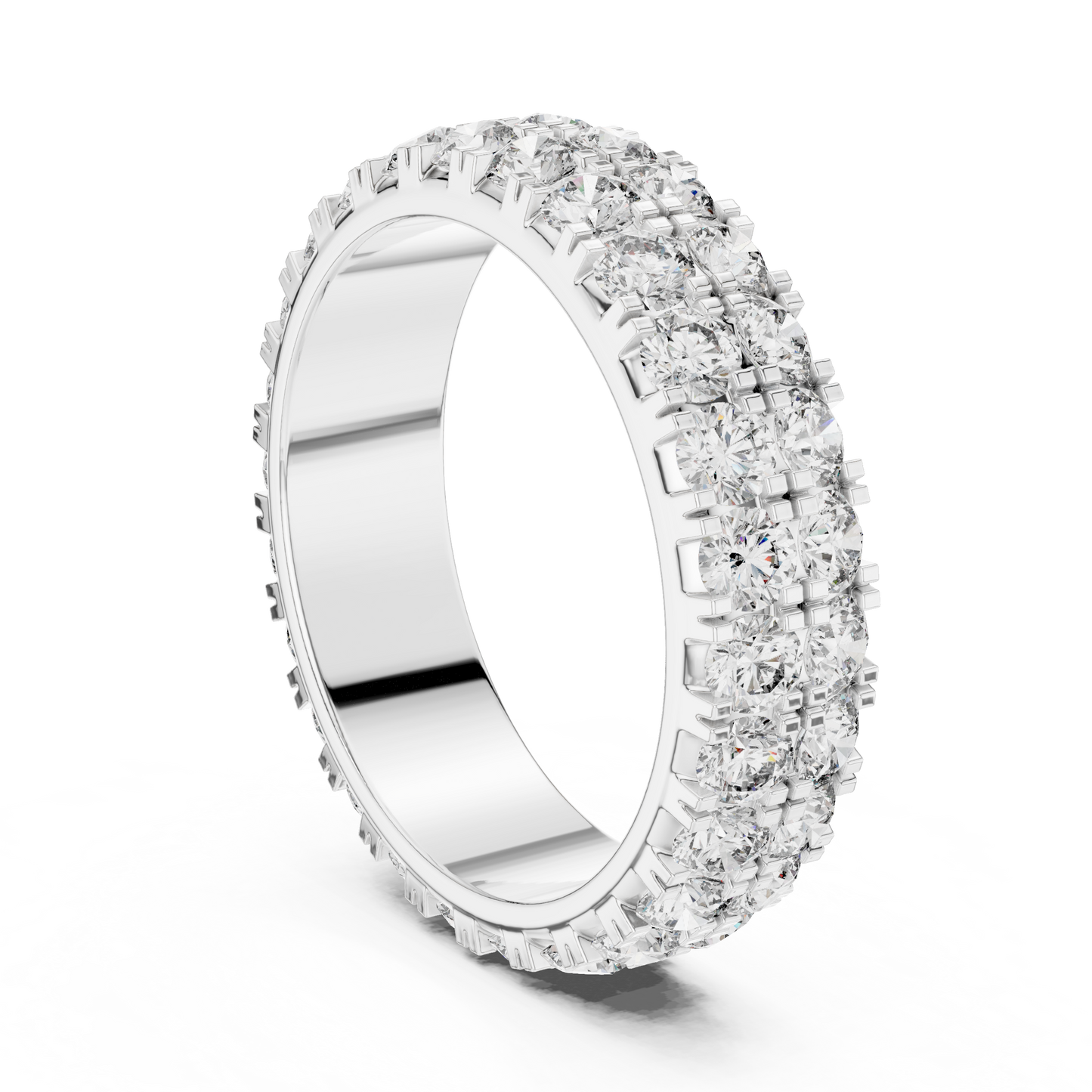 Round Eternity Lab Grown Diamond Ring