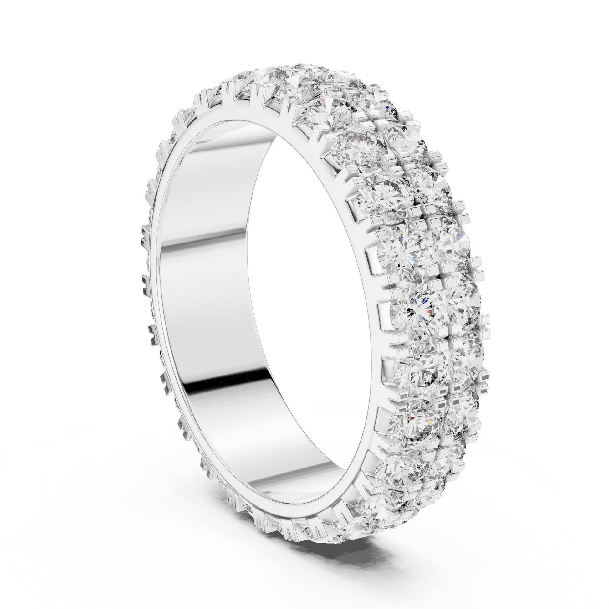 Round Eternity Lab Grown Diamond Ring