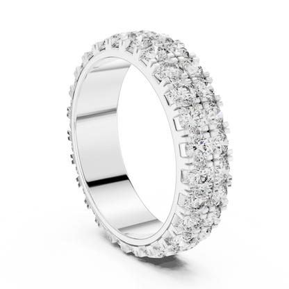 Round Eternity Lab Grown Diamond Ring