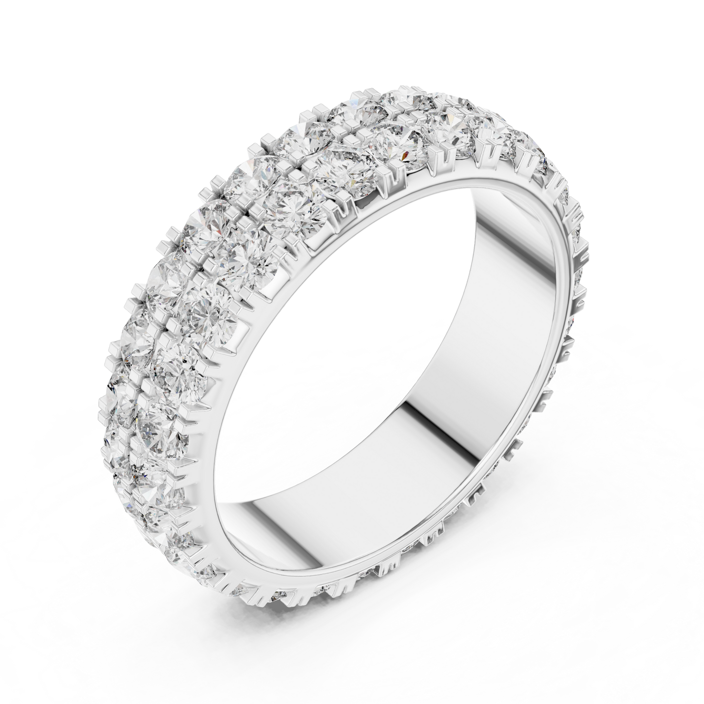 Round Eternity Lab Grown Diamond Ring