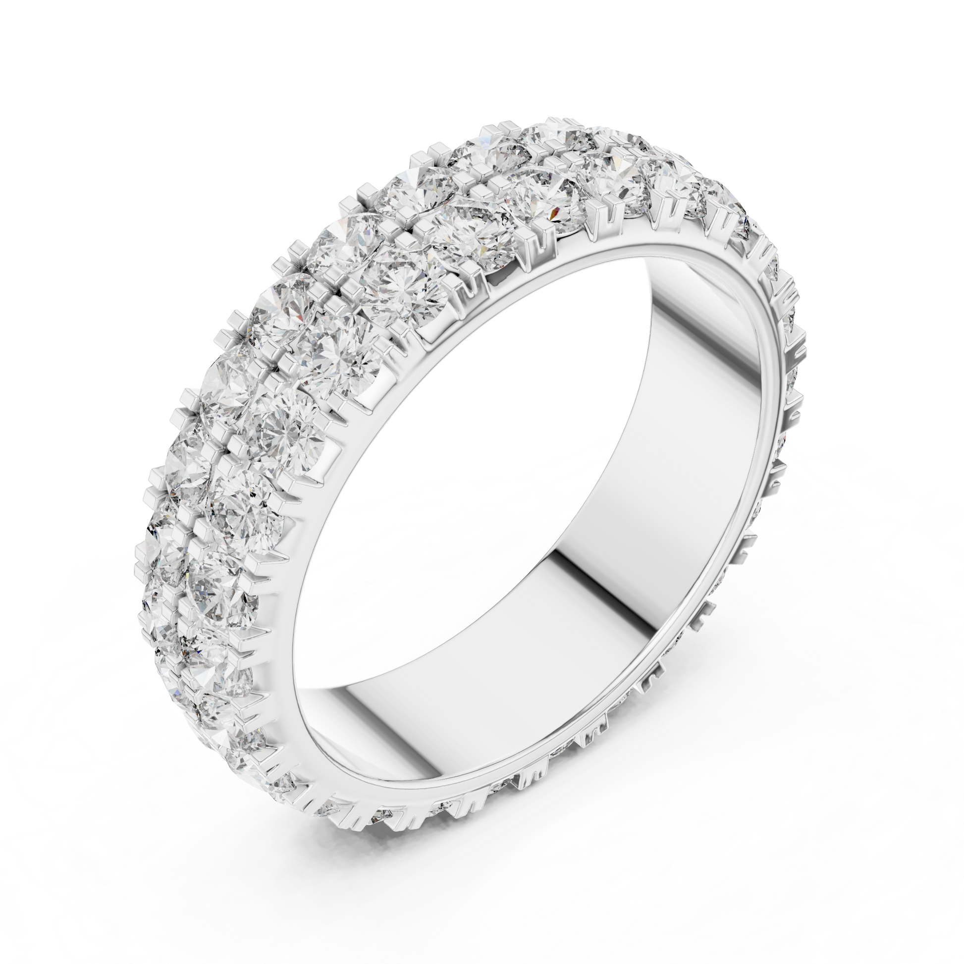 Round Eternity Lab Grown Diamond Ring