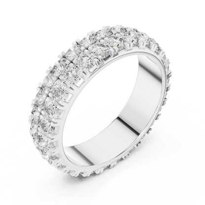 Round Eternity Lab Grown Diamond Ring