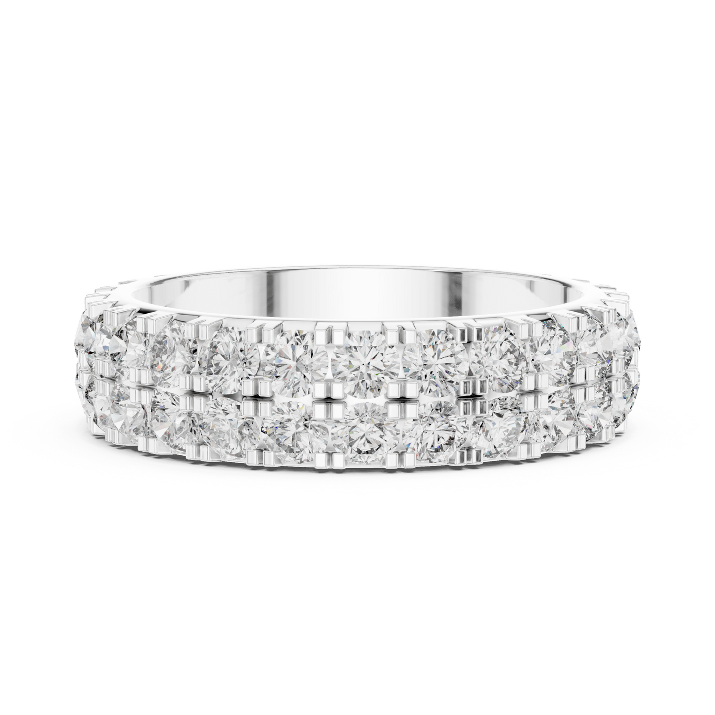 Round Eternity Lab Grown Diamond Ring
