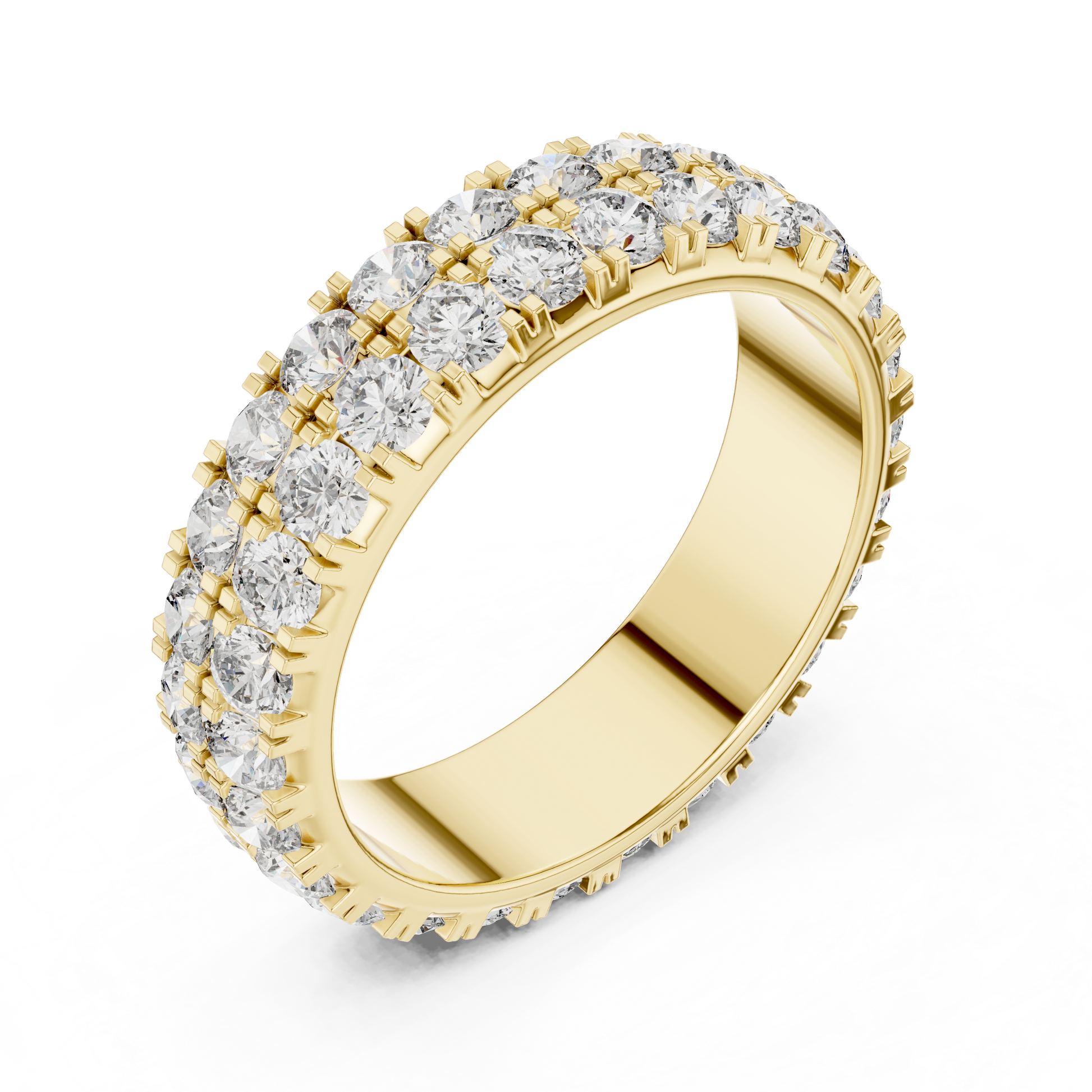 Round Eternity Lab Grown Diamond Ring
