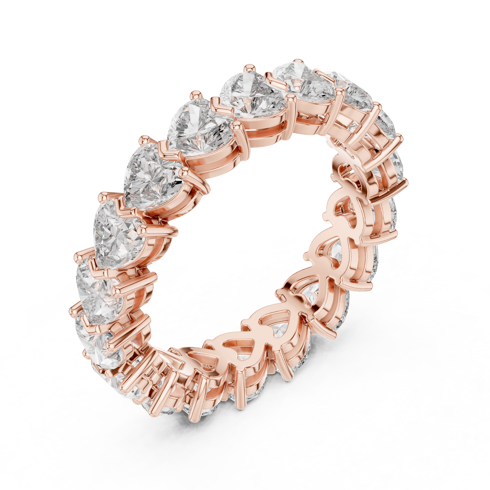 Mixed Shape Lab Grown Diamond Eternity Ring