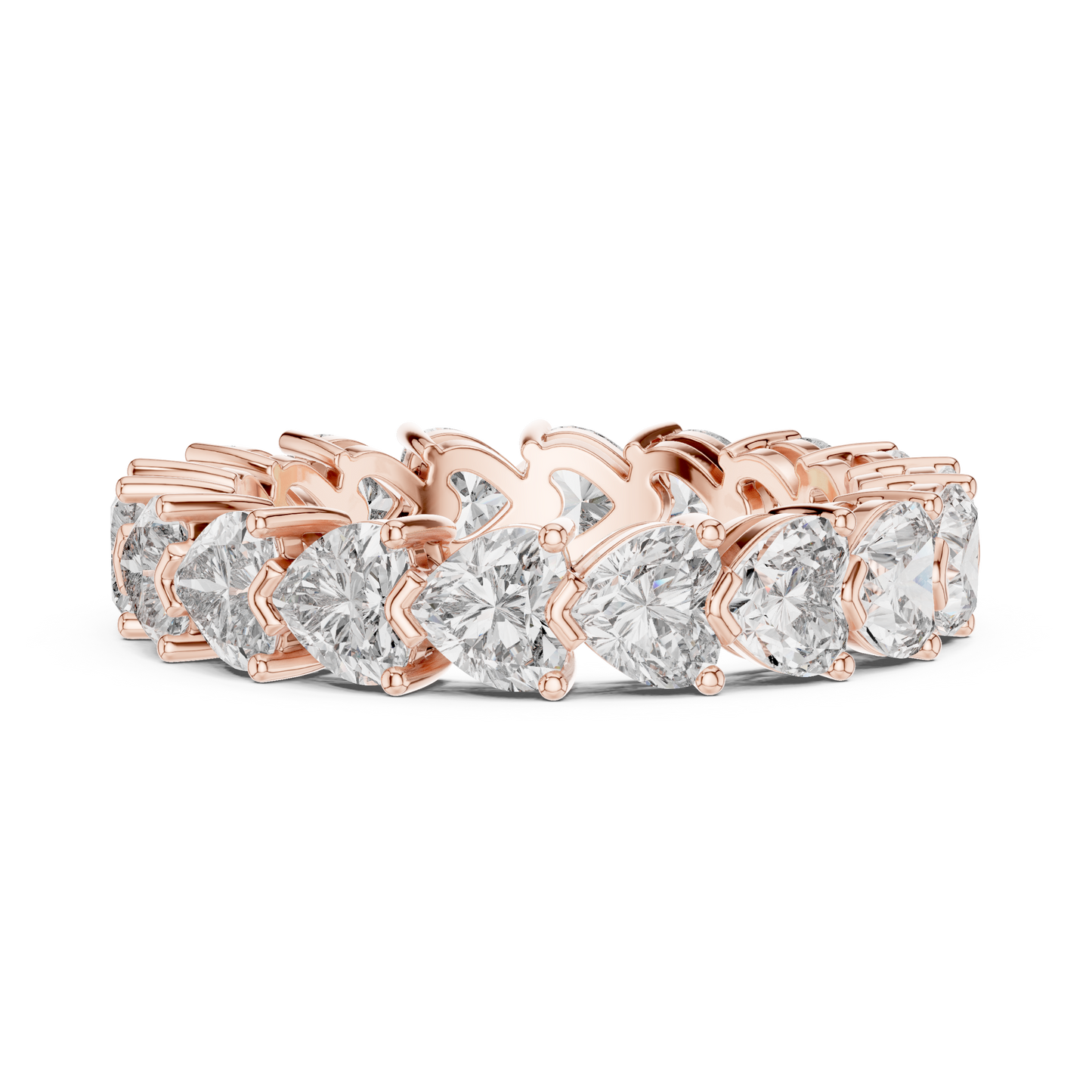 Mixed Shape Lab Grown Diamond Eternity Ring