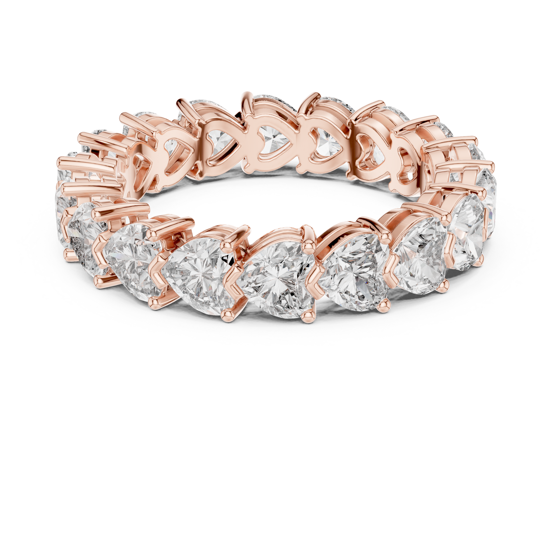 Mixed Shape Lab Grown Diamond Eternity Ring