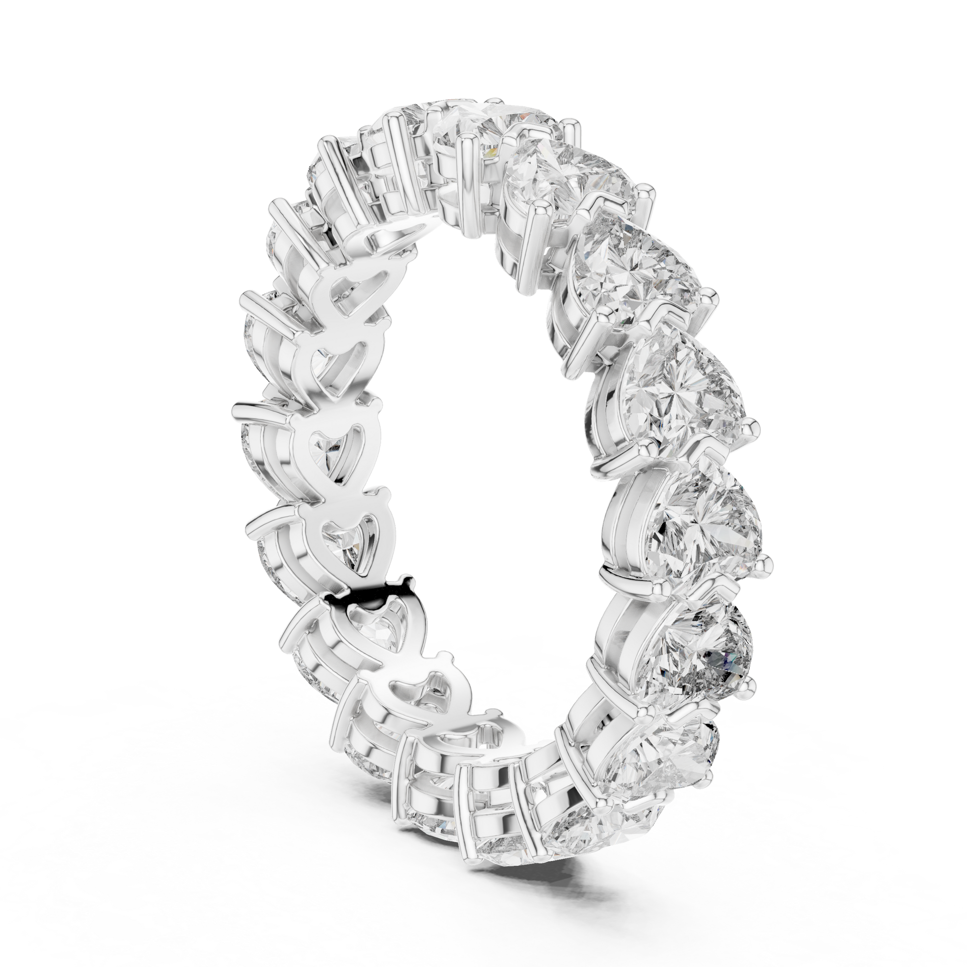 Mixed Shape Lab Grown Diamond Eternity Ring