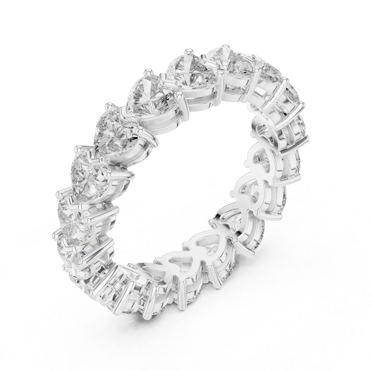 Mixed Shape Lab Grown Diamond Eternity Ring