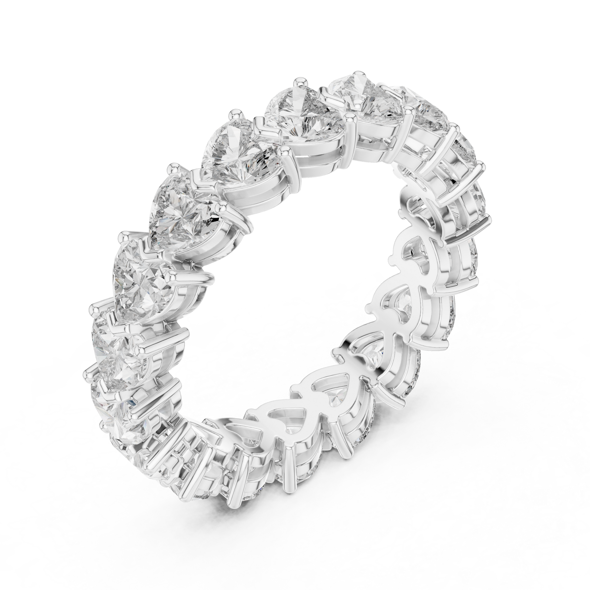 Mixed Shape Lab Grown Diamond Eternity Ring
