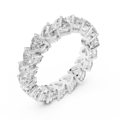 Mixed Shape Lab Grown Diamond Eternity Ring