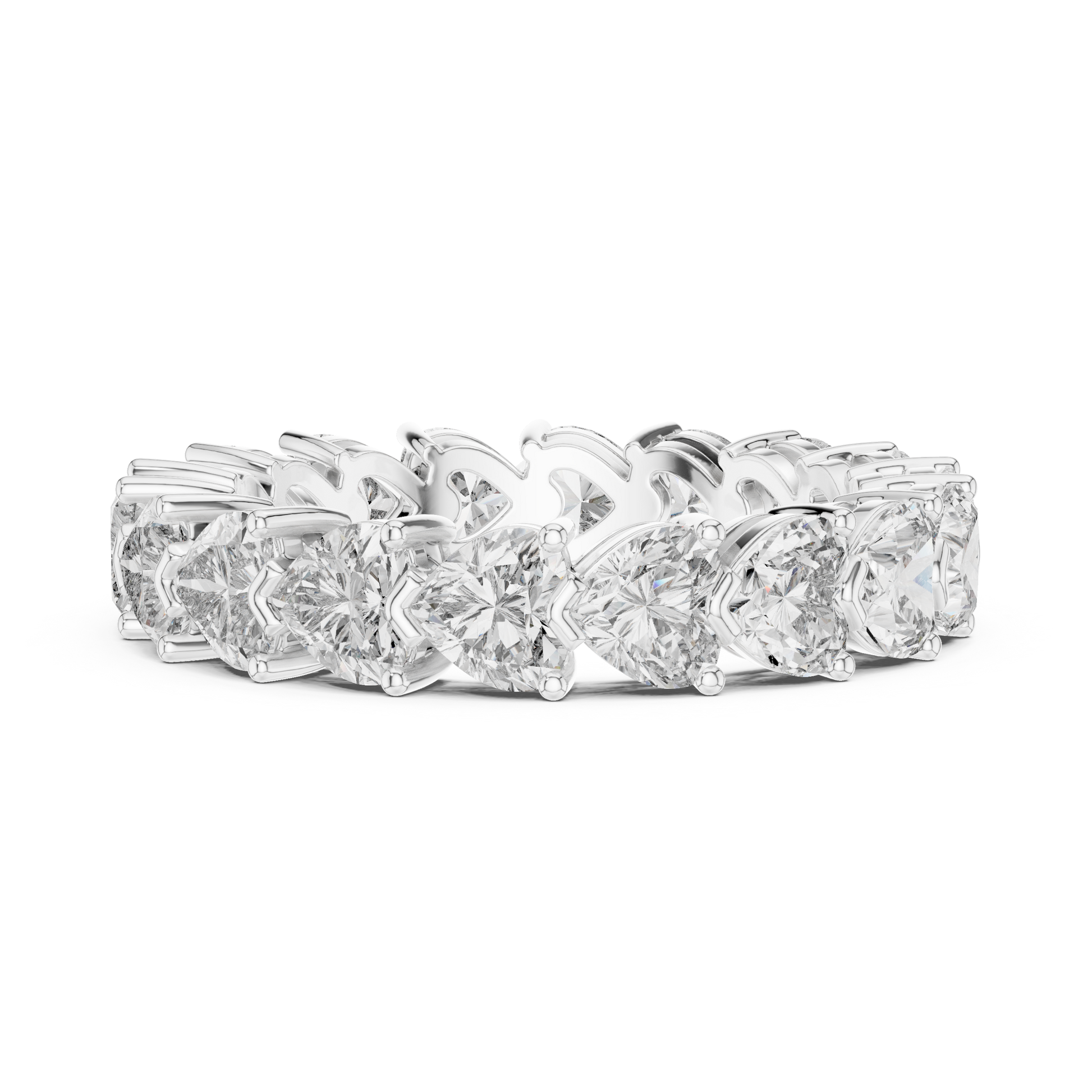 Mixed Shape Lab Grown Diamond Eternity Ring