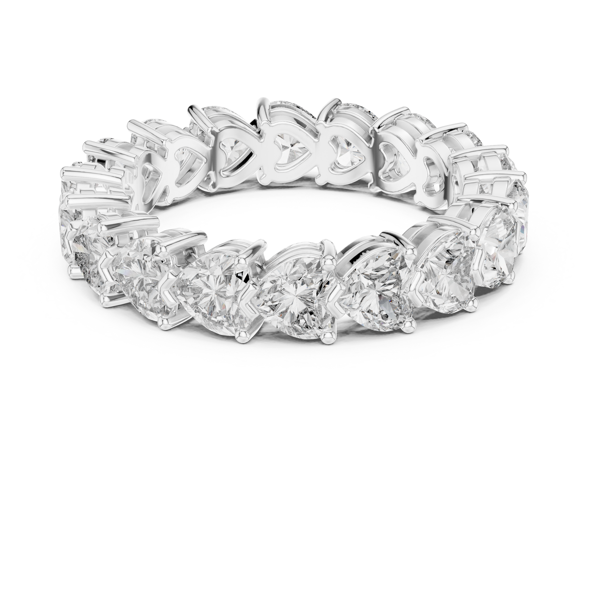 Mixed Shape Lab Grown Diamond Eternity Ring