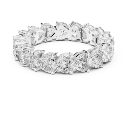 Mixed Shape Lab Grown Diamond Eternity Ring