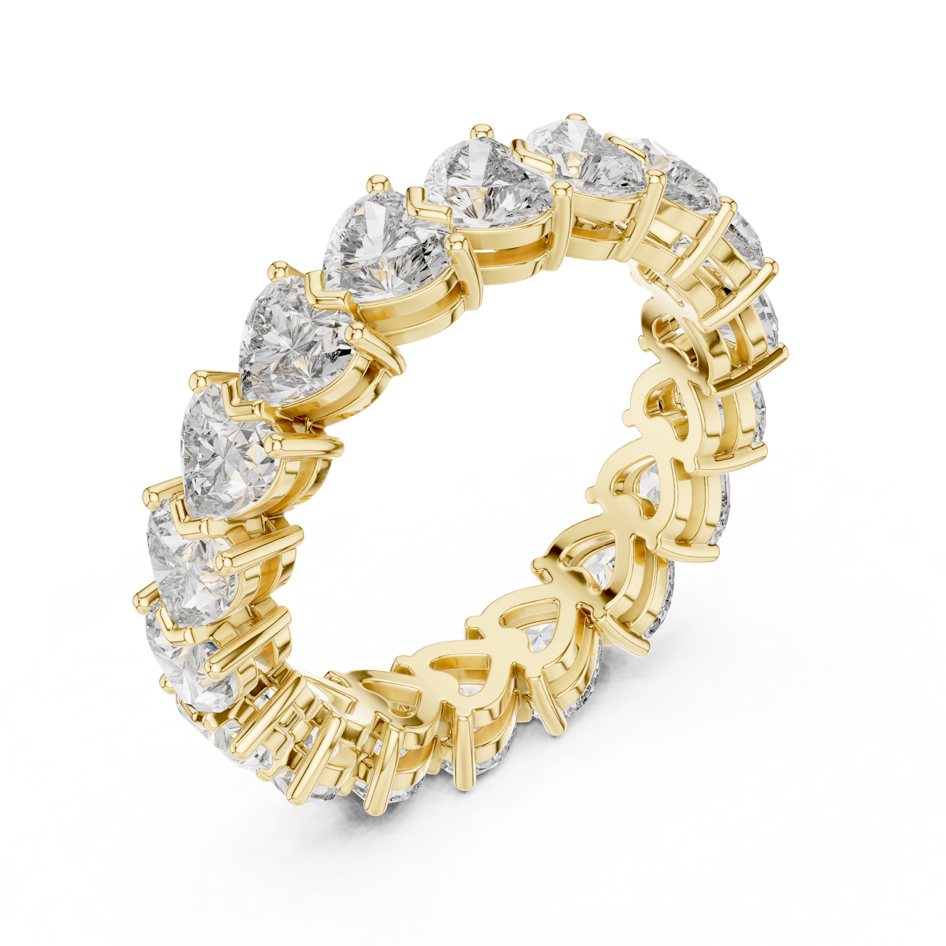 Mixed Shape Lab Grown Diamond Eternity Ring