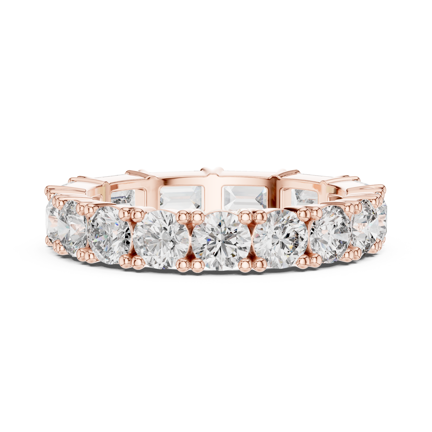 Mixed Shape Lab Grown Diamond Eternity Ring