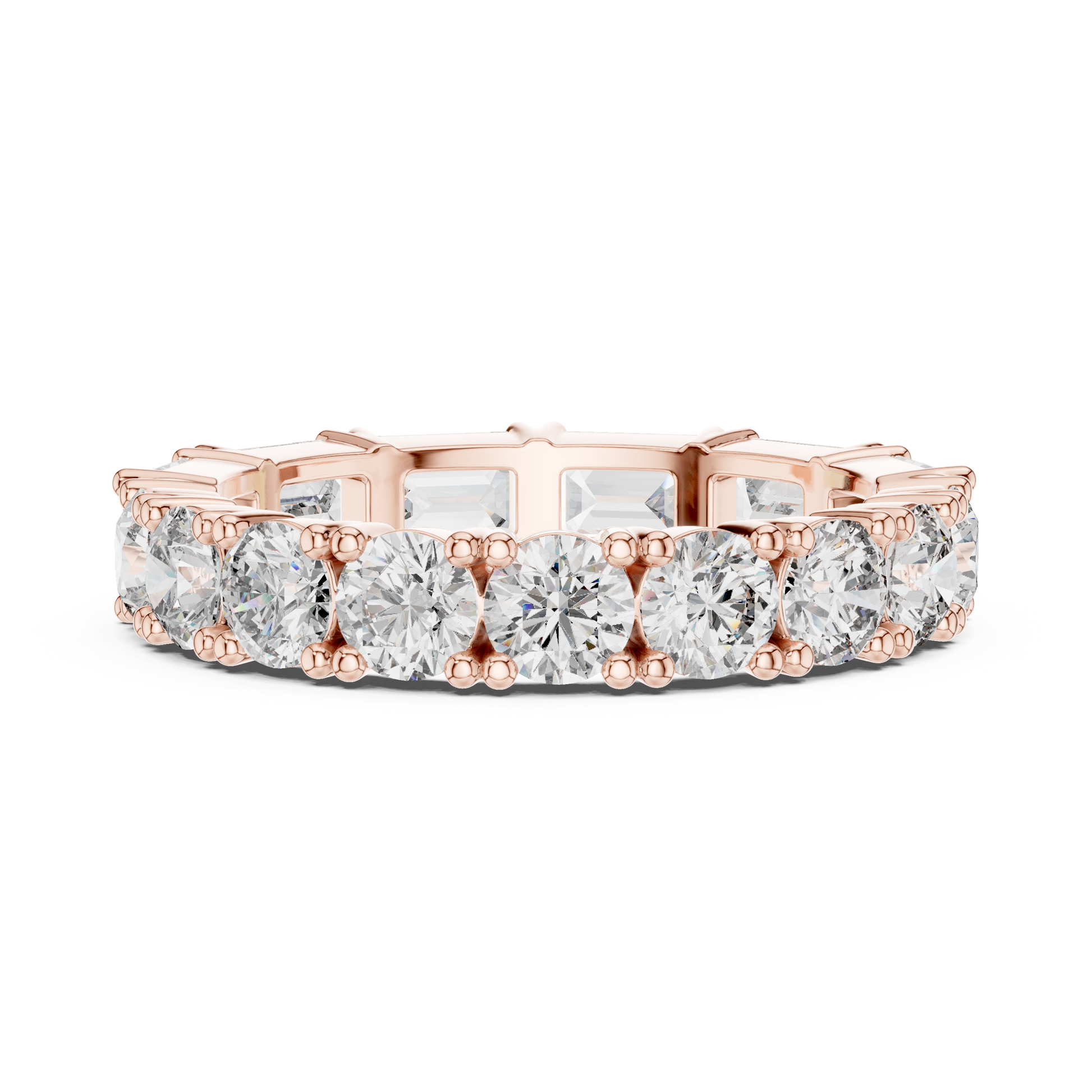 Mixed Shape Lab Grown Diamond Eternity Ring
