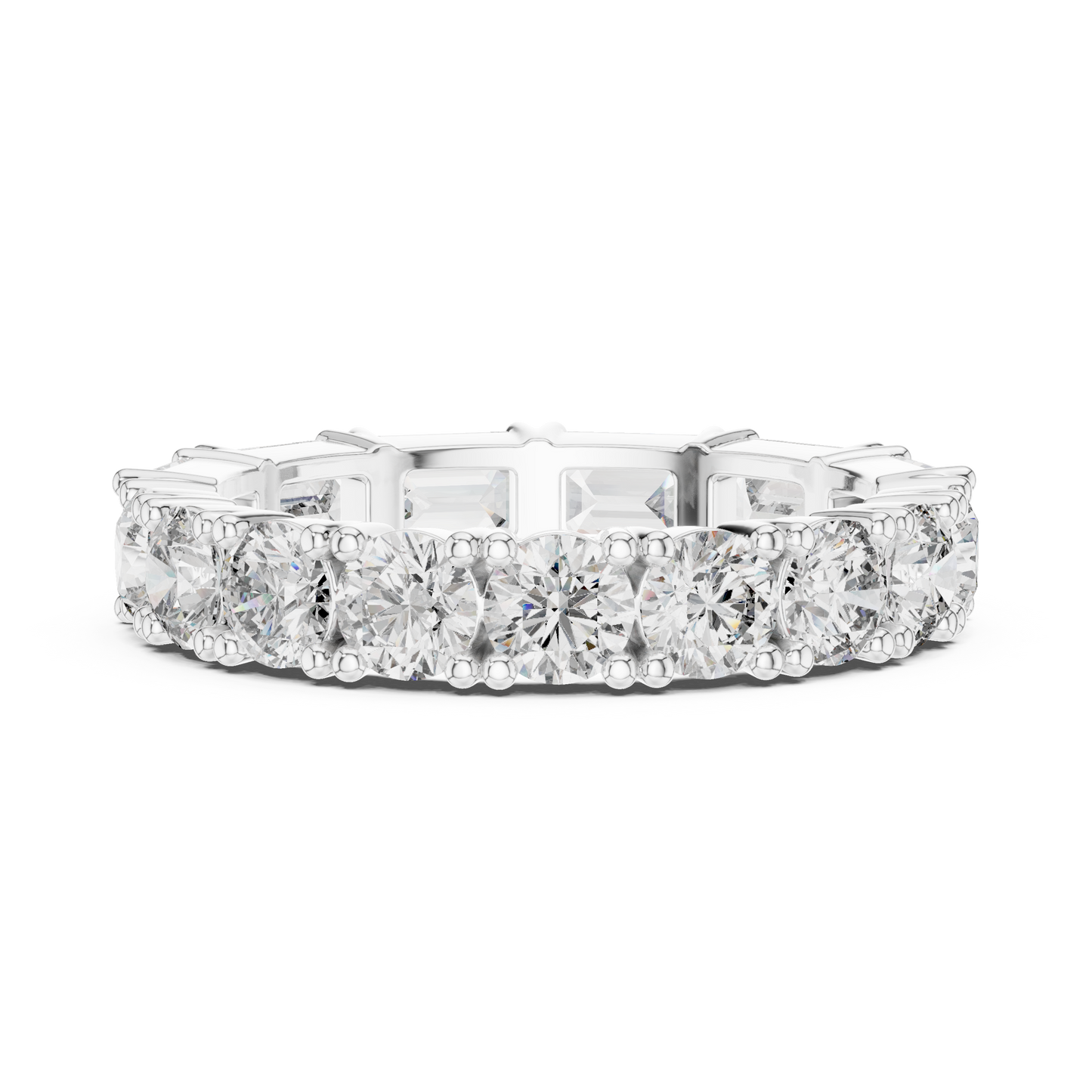 Mixed Shape Lab Grown Diamond Eternity Ring