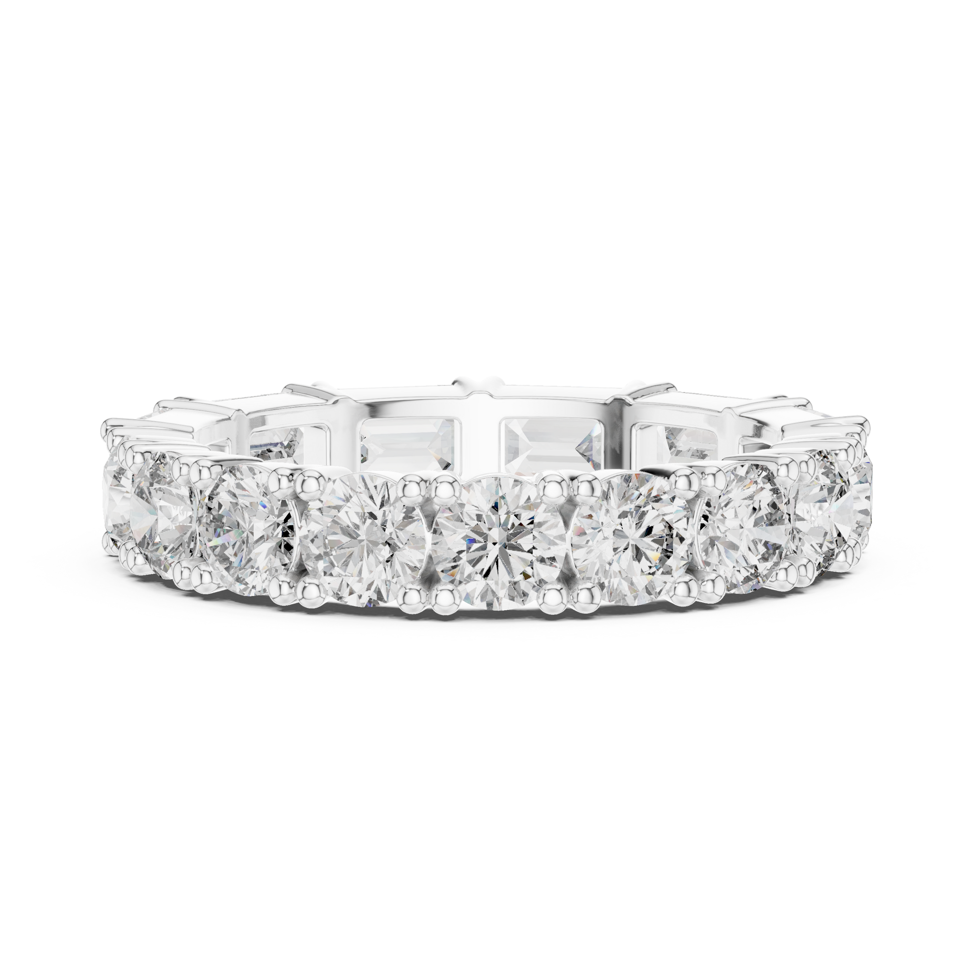 Mixed Shape Lab Grown Diamond Eternity Ring