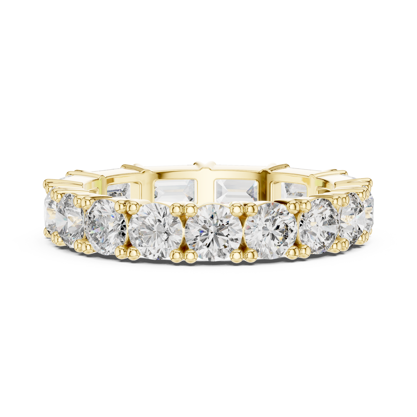 Mixed Shape Lab Grown Diamond Eternity Ring