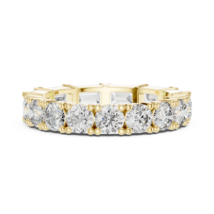 Mixed Shape Lab Grown Diamond Eternity Ring