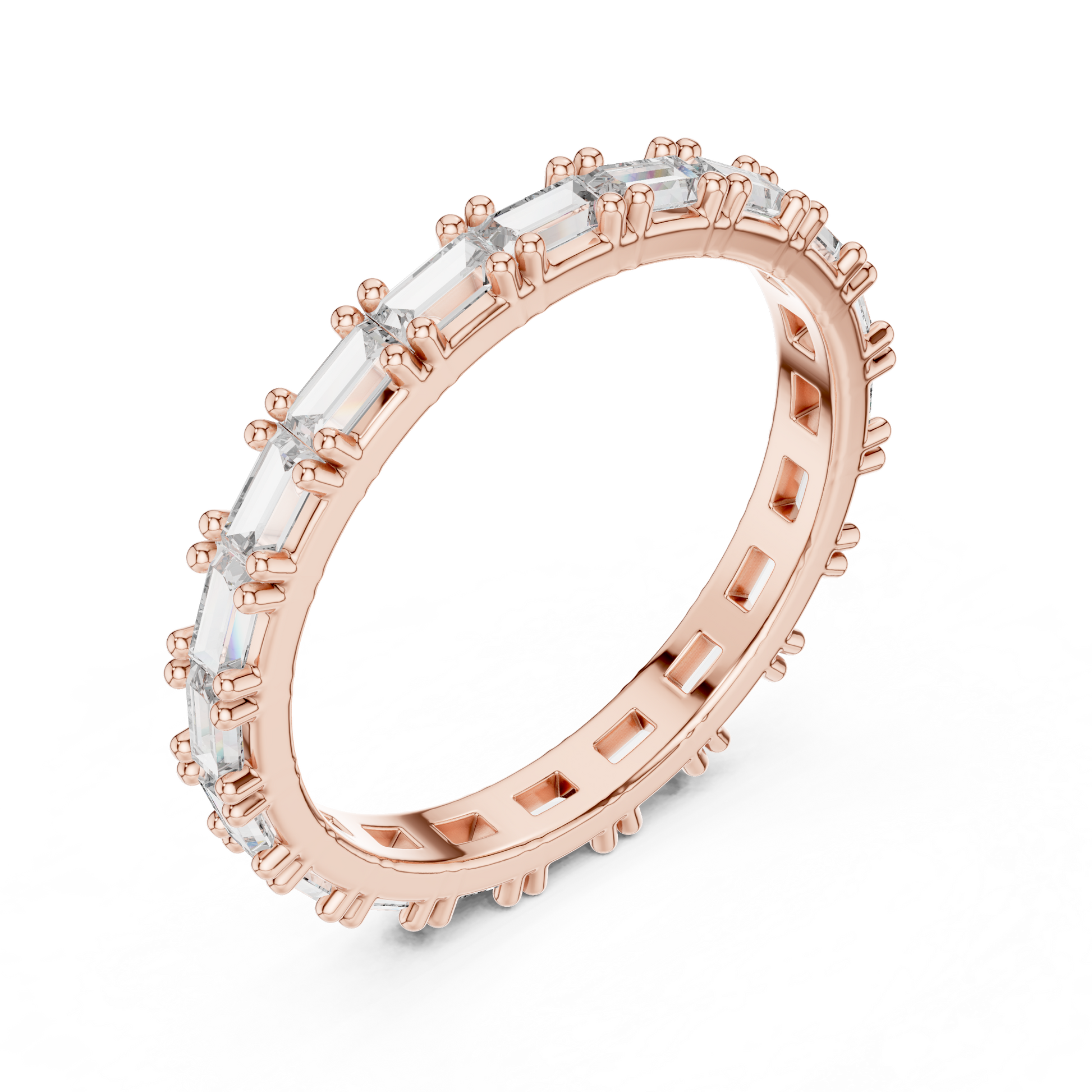 Round Eternity Lab Grown Diamond Ring