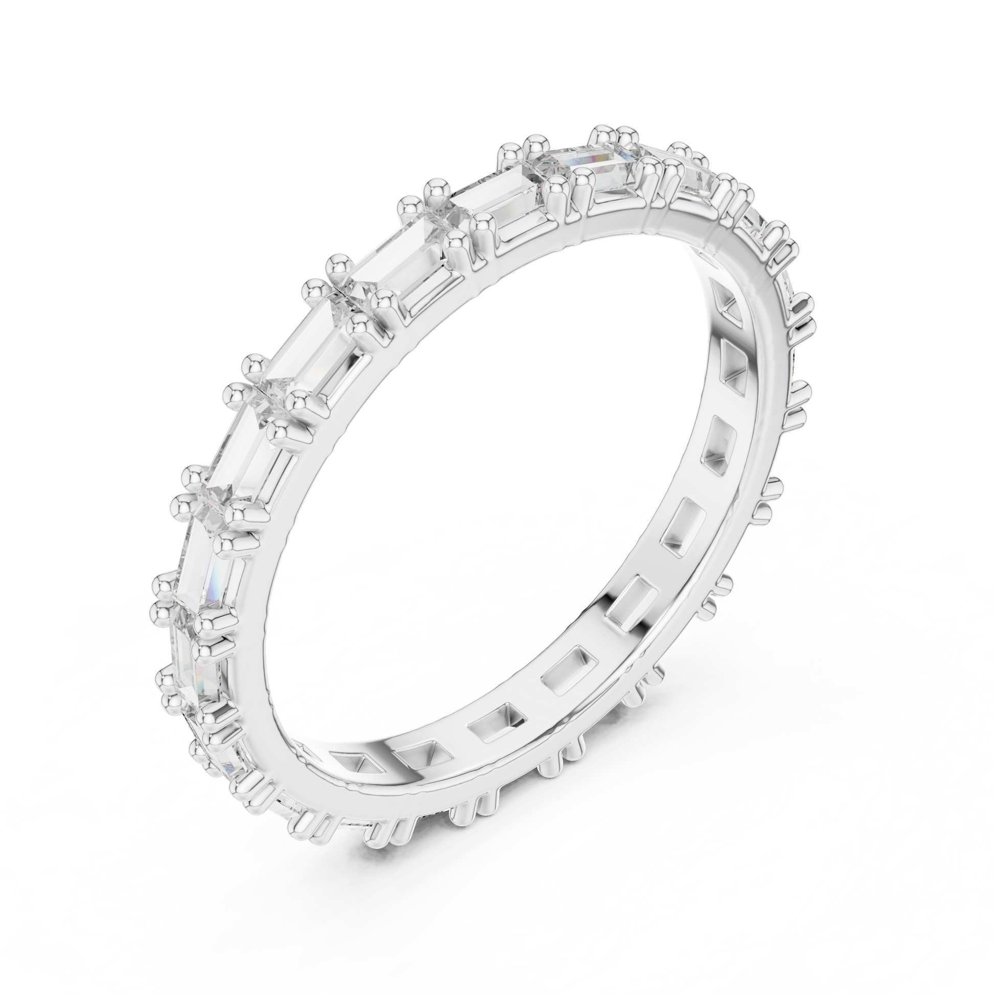Round Eternity Lab Grown Diamond Ring