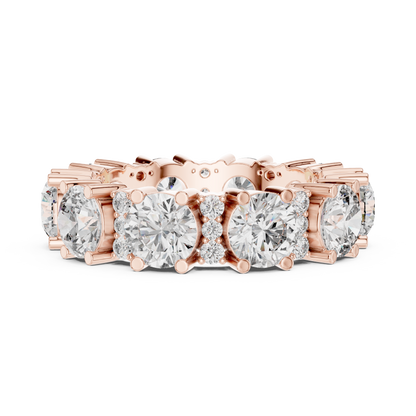 Mixed Shape Lab Grown Diamond Eternity Ring