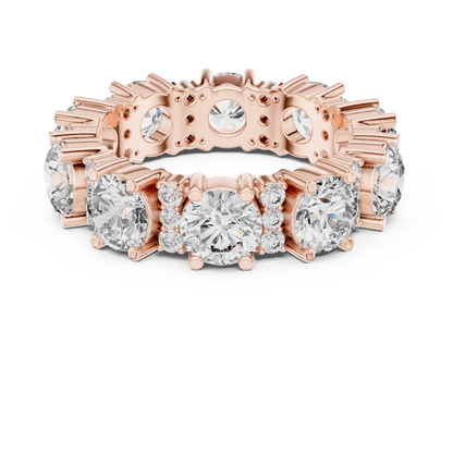 Mixed Shape Lab Grown Diamond Eternity Ring