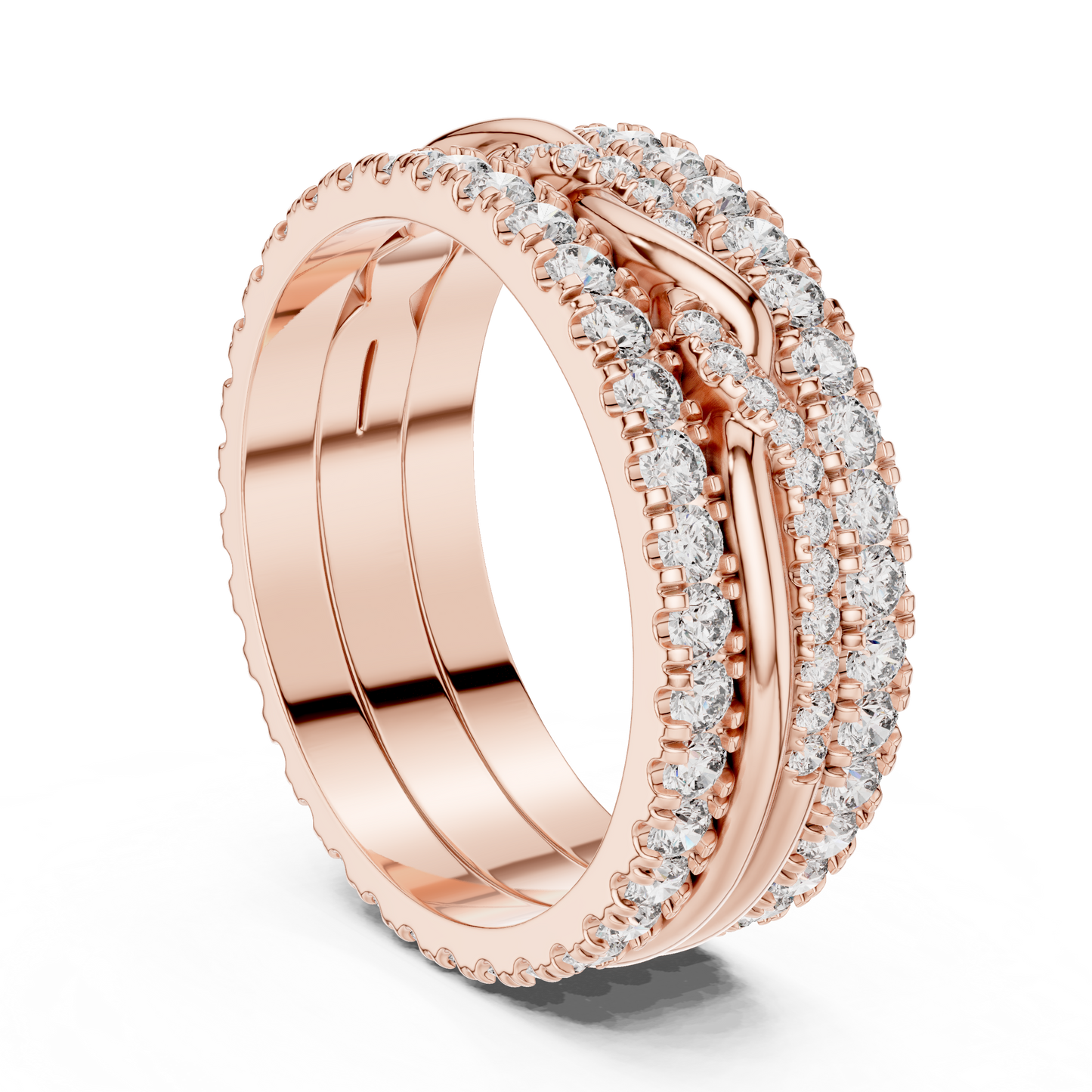 Round Eternity Lab Grown Diamond Ring