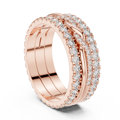 Round Eternity Lab Grown Diamond Ring