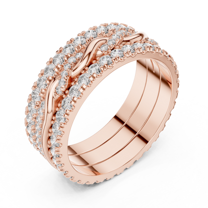 Round Eternity Lab Grown Diamond Ring