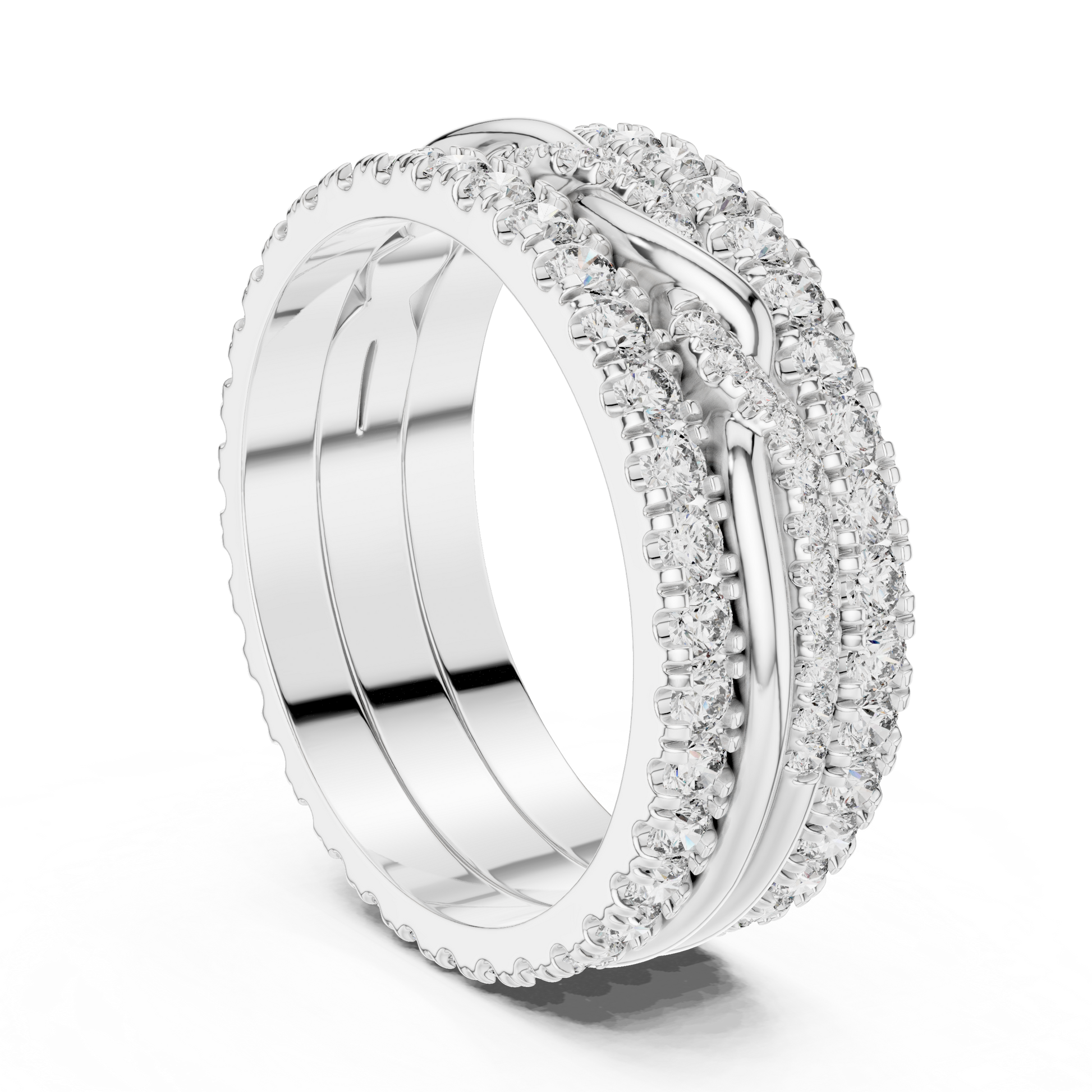 Round Eternity Lab Grown Diamond Ring